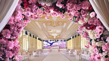 Indoor wedding