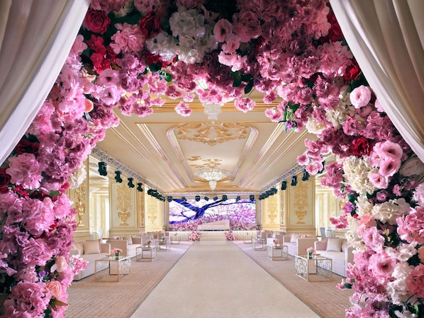 Indoor wedding