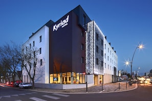 Voorkant van accommodatie