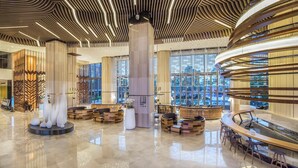 Sitteområde i lobbyen