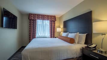 Ropa de cama de alta calidad, colchones con pillow-top y escritorio