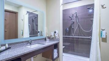 Baño accesible en silla de ruedas
