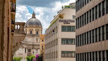 Blick von der Unterkunft