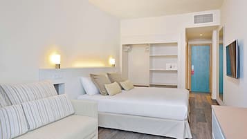 Coffres-forts dans les chambres, bureau, rideaux occultants