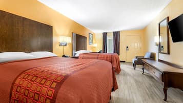Standard Room, 2 Double Beds, Smoking | 1 bedroom, premium bedding, desk, blackout curtains