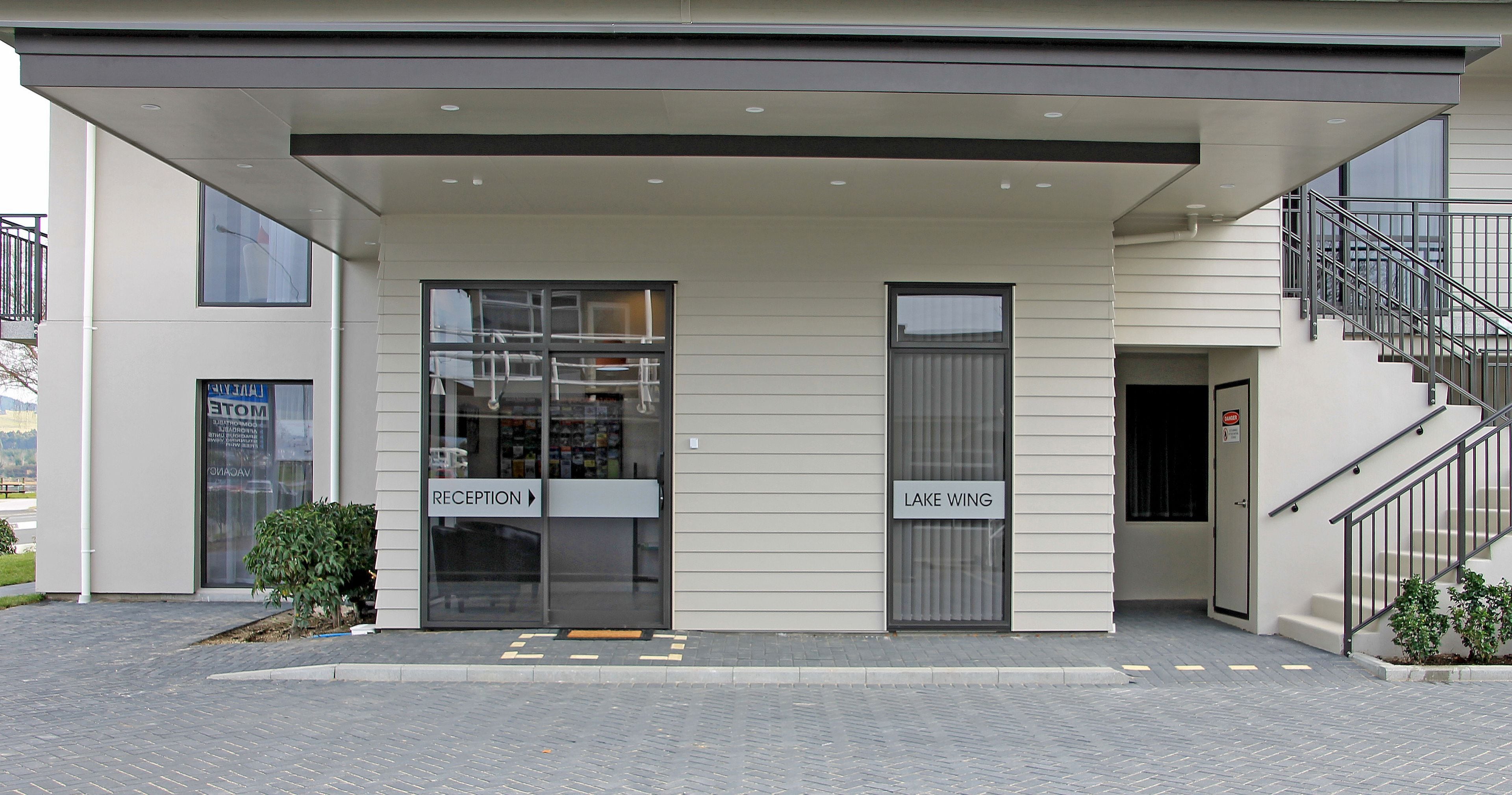 Entrada de la propiedad