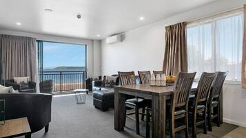 Superior 2 bedroom Apartment with lake view (Acacia wing) | Living room | 50-inch LCD TV with cable channels, TV