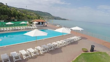 Seasonal outdoor pool