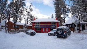 Façade de l’hébergement