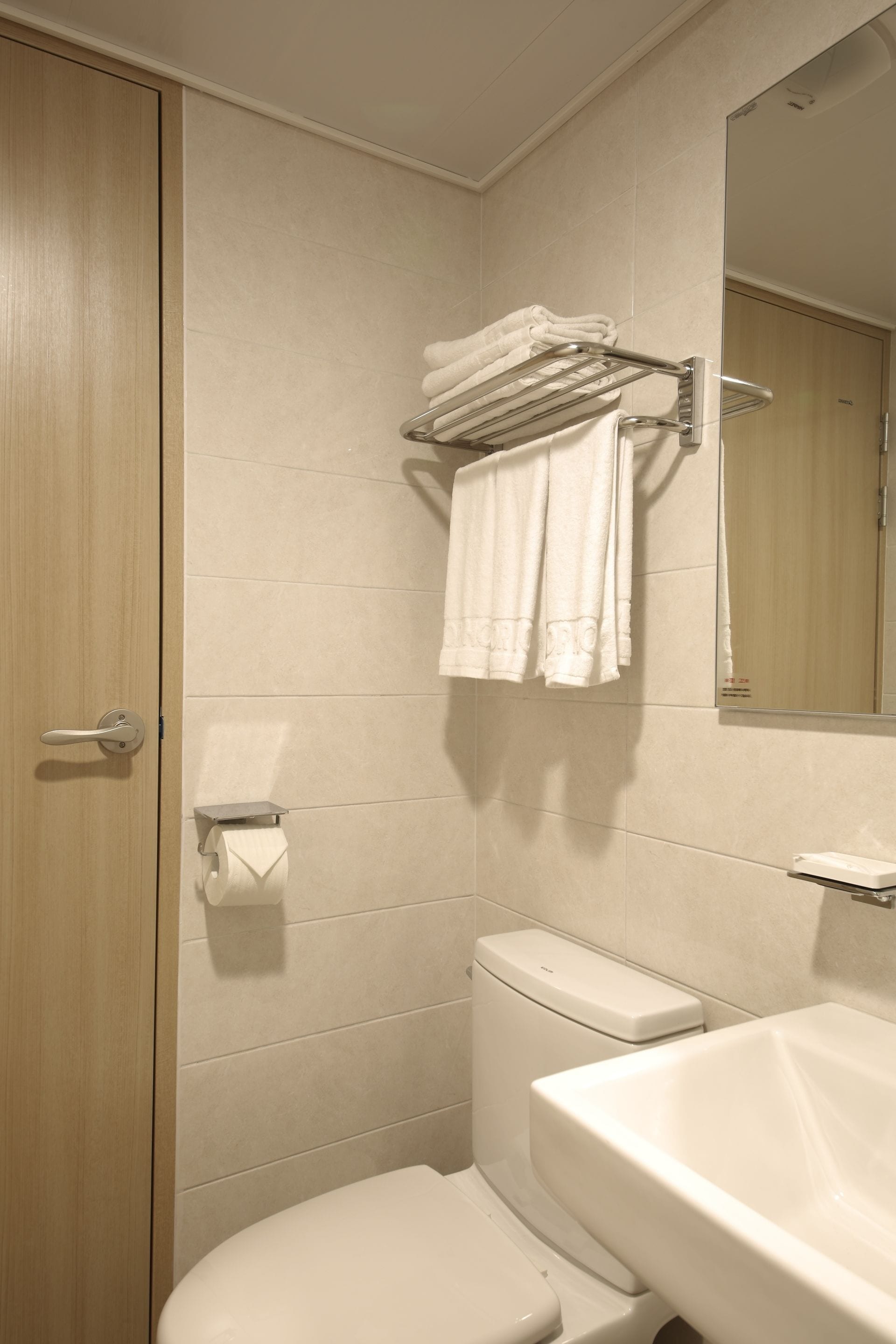 shower, hair dryer, dressing gowns, slippers