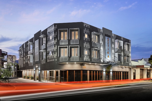 Front of property – evening/night