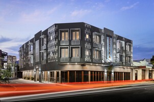 Front of property – evening/night