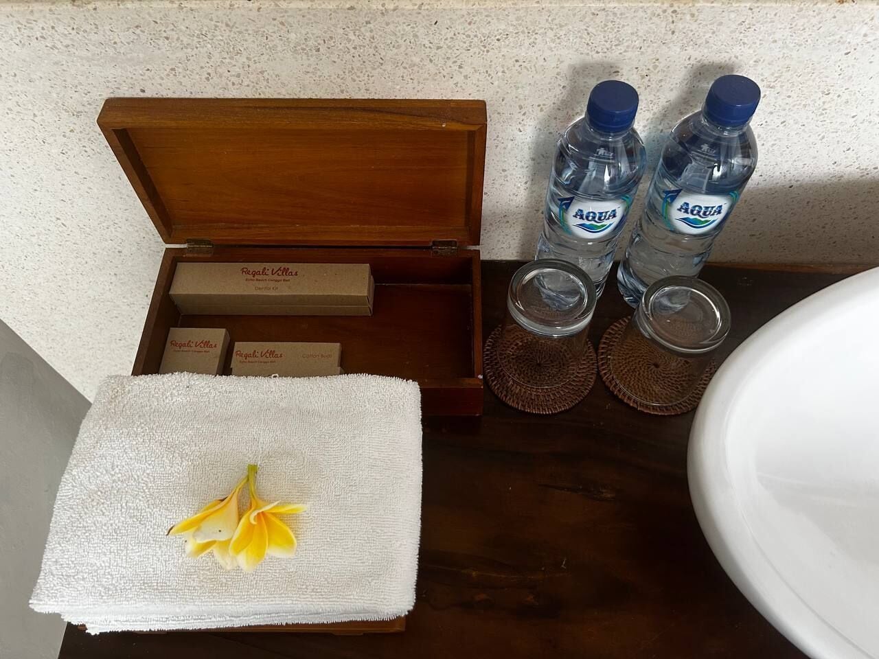 three bedroom pool villa | bathroom | separate bathtub and shower, free toiletries, bathrobes, slippers