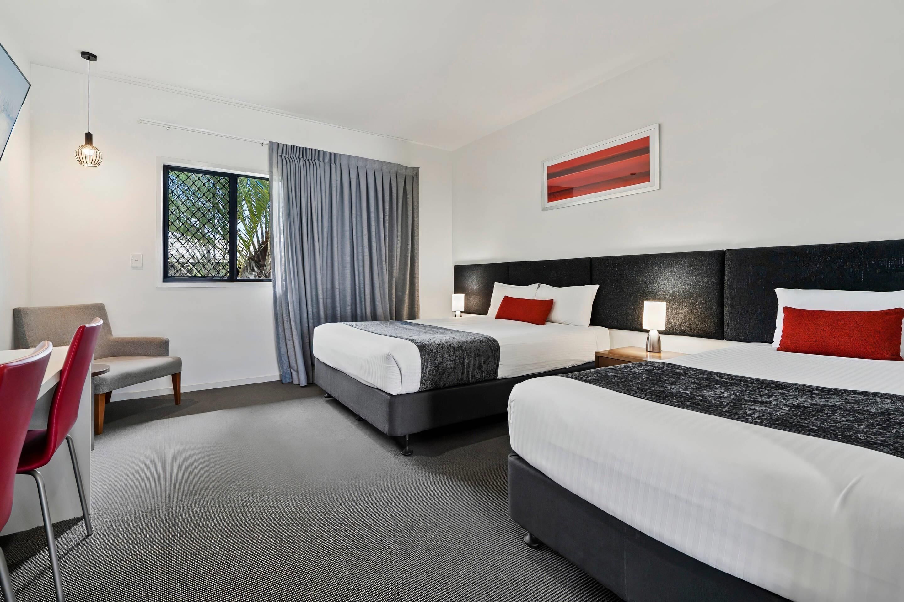 Room, Multiple Beds, Non Smoking (Efficiency) | Desk, soundproofing, iron/ironing board, cribs/infant beds