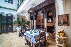 Dinner served - Riad Haraka (Marrakech)
