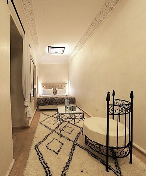 Suite (Mabrouka) | Premium bedding, individually decorated, individually furnished - Riad Haraka (Marrakech)