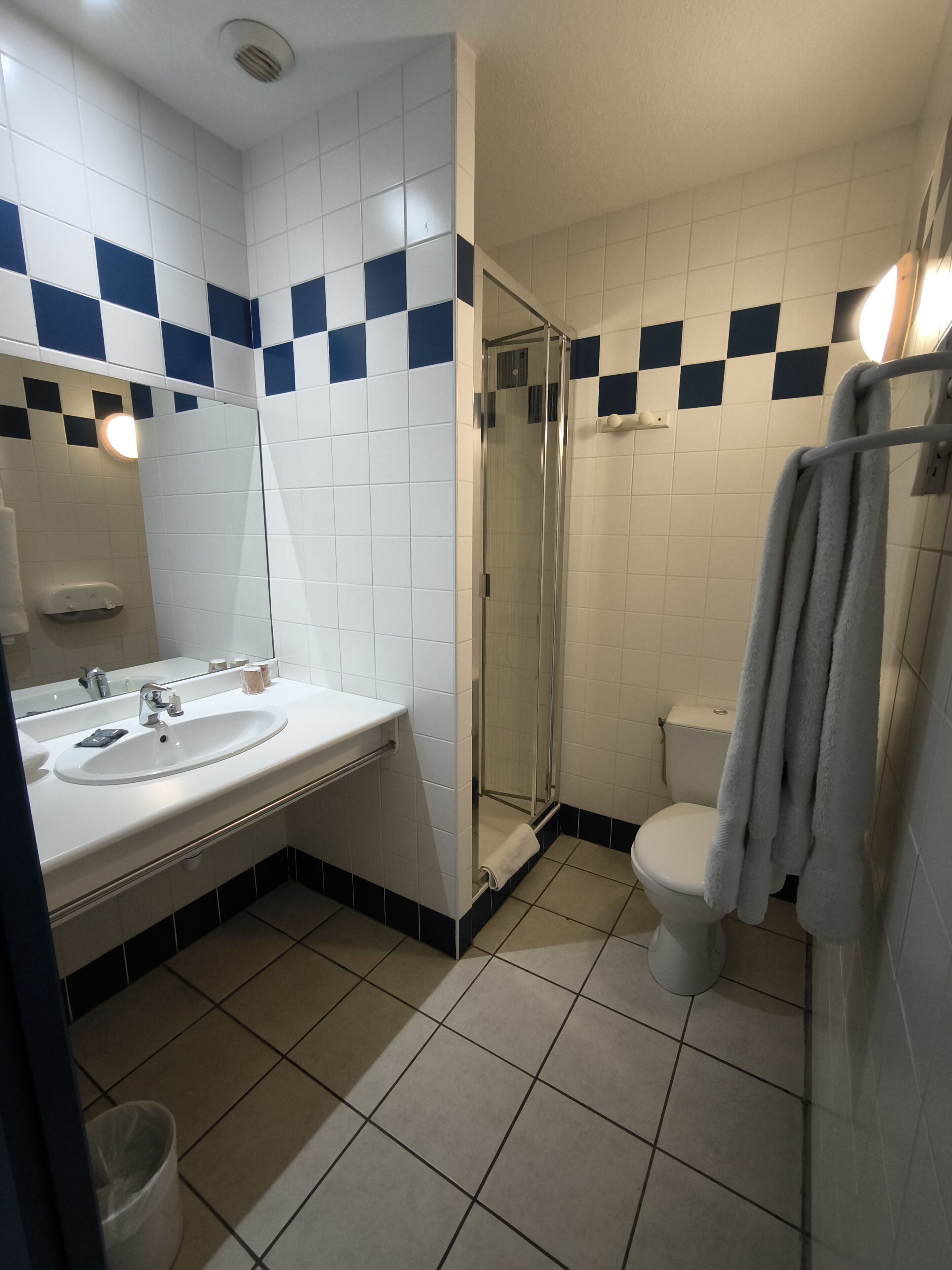 Superior-Doppelzimmer | Badezimmer | Dusche, kostenlose Toilettenartikel, Haartrockner, Handtücher