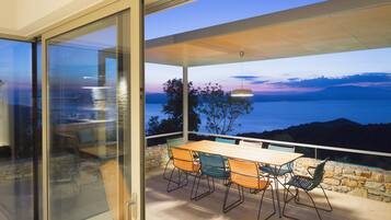 Front of property - evening/night