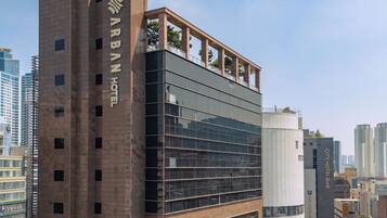 Fachada de la propiedad