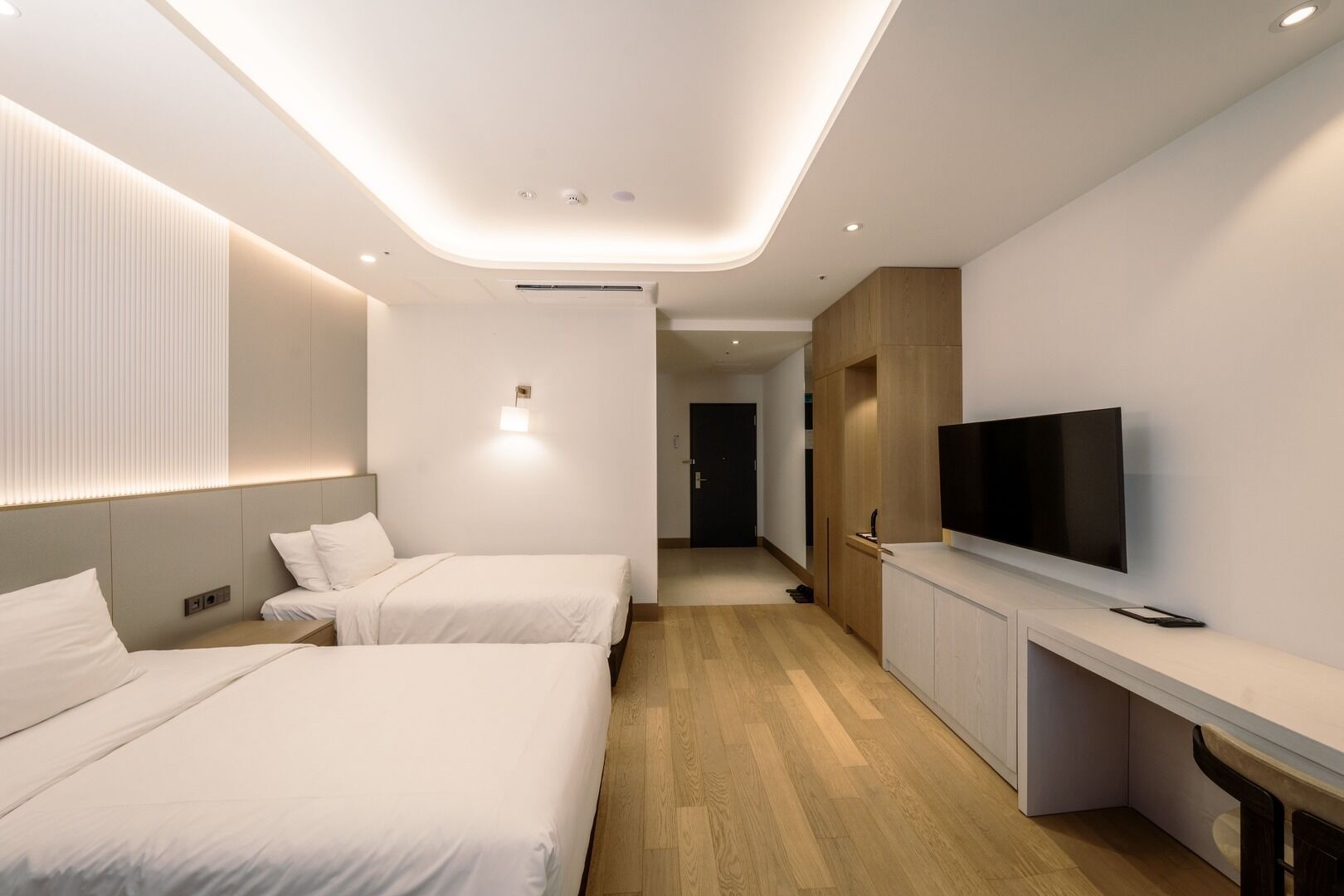 1 chambre, literie de qualité supérieure, couette en duvet d'oie