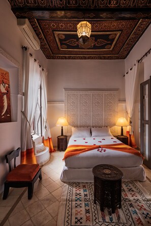 Deluxe Double Room, Terrace - Riad Les Jardins d'Henia (Marrakech)