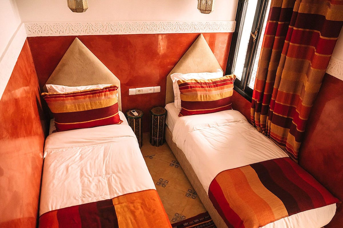 Economy Twin Room, 2 Bedrooms | Premium bedding, laptop workspace, blackout drapes