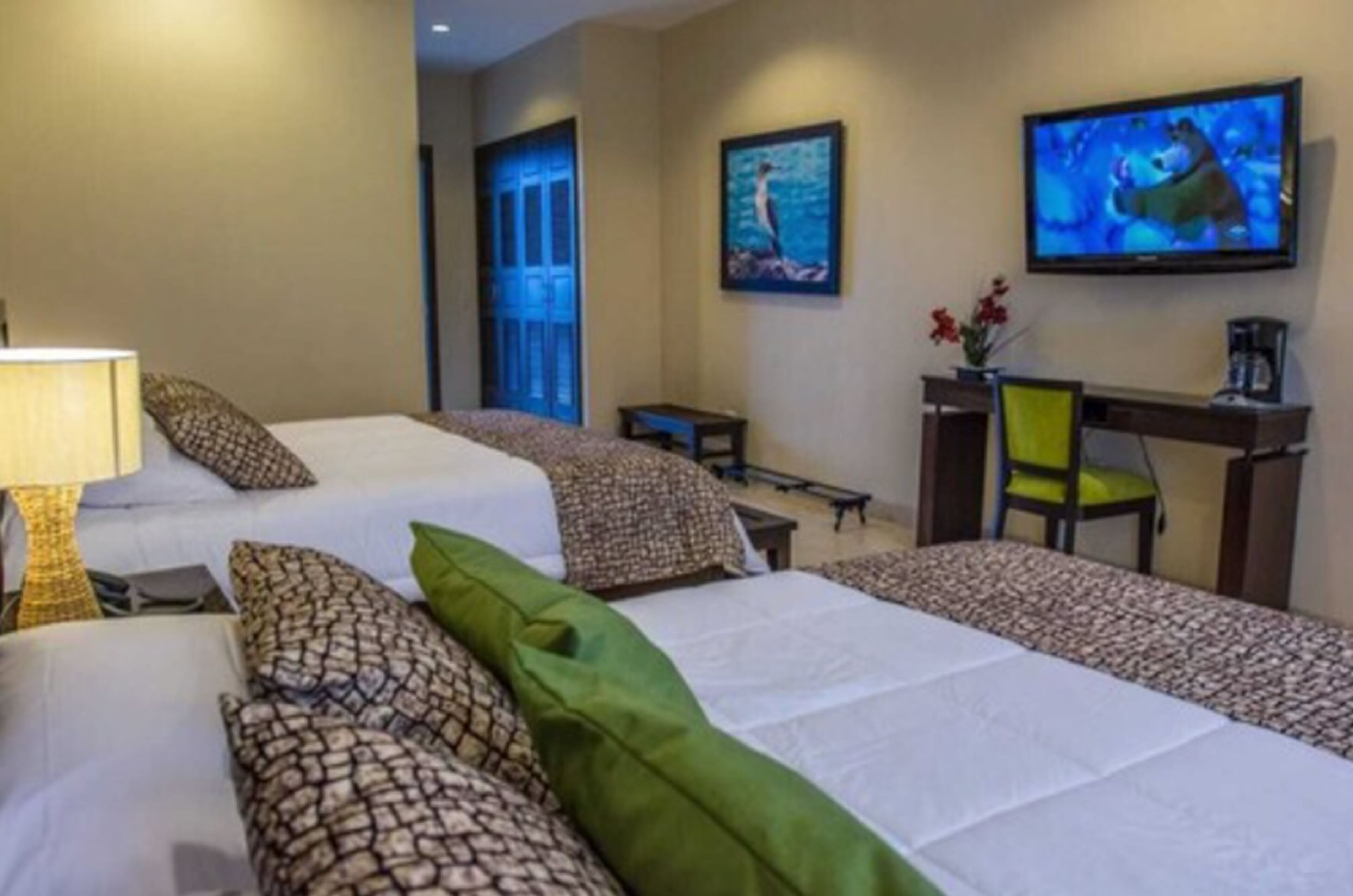 standard twin room, pool view | 1 bedroom, premium bedding, pillow-top beds, individually furnished