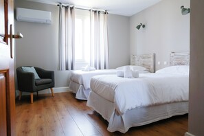 2 bedrooms, premium bedding, Select Comfort beds, minibar