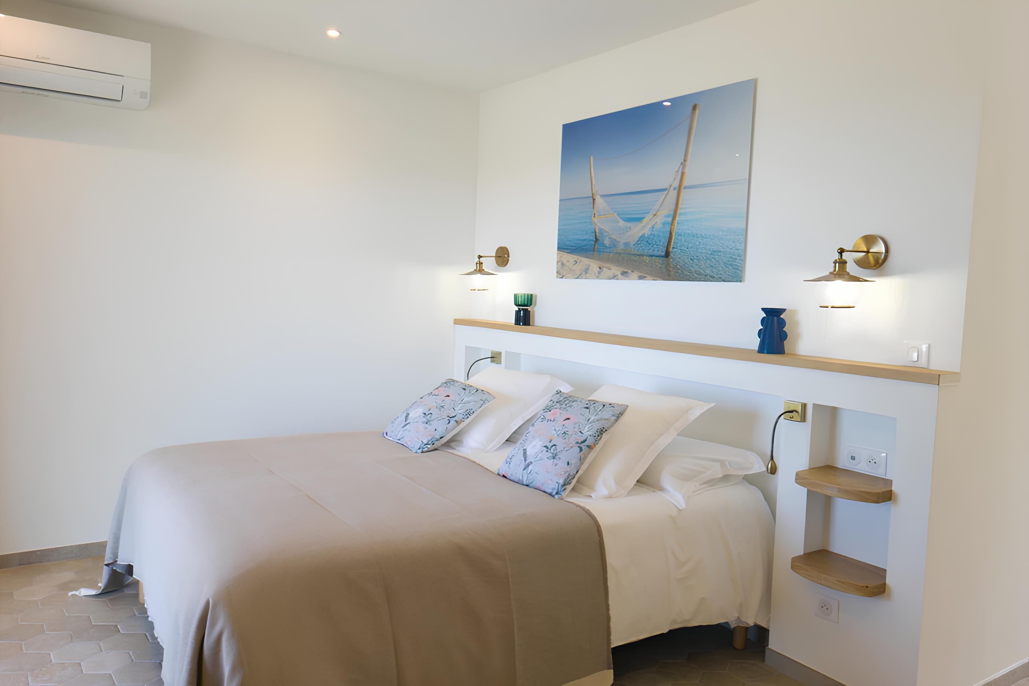 Deluxe dubbelrum - havsutsikt (with Shared Pool) | 2 sovrum, sängtillbehör av högsta kvalitet och Select Comfort-madrasser