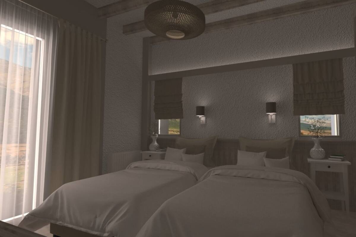 Premium Suite, 2 Bedrooms, Mountain View | 1 makuuhuone, ylelliset vuodevaatteet, ilmainen Wi-Fi
