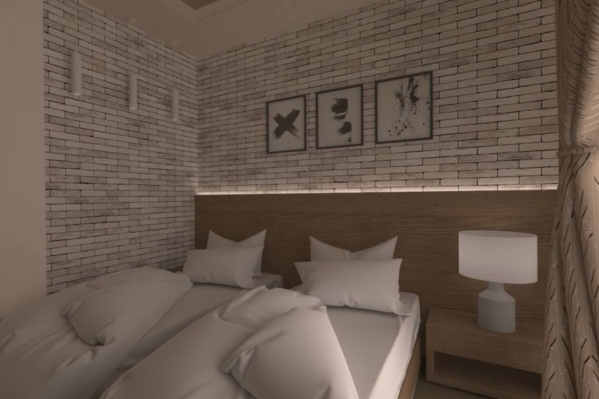 Deluxe Suite, 2 Bedrooms, Sea View | 1 makuuhuone, ylelliset vuodevaatteet, ilmainen Wi-Fi
