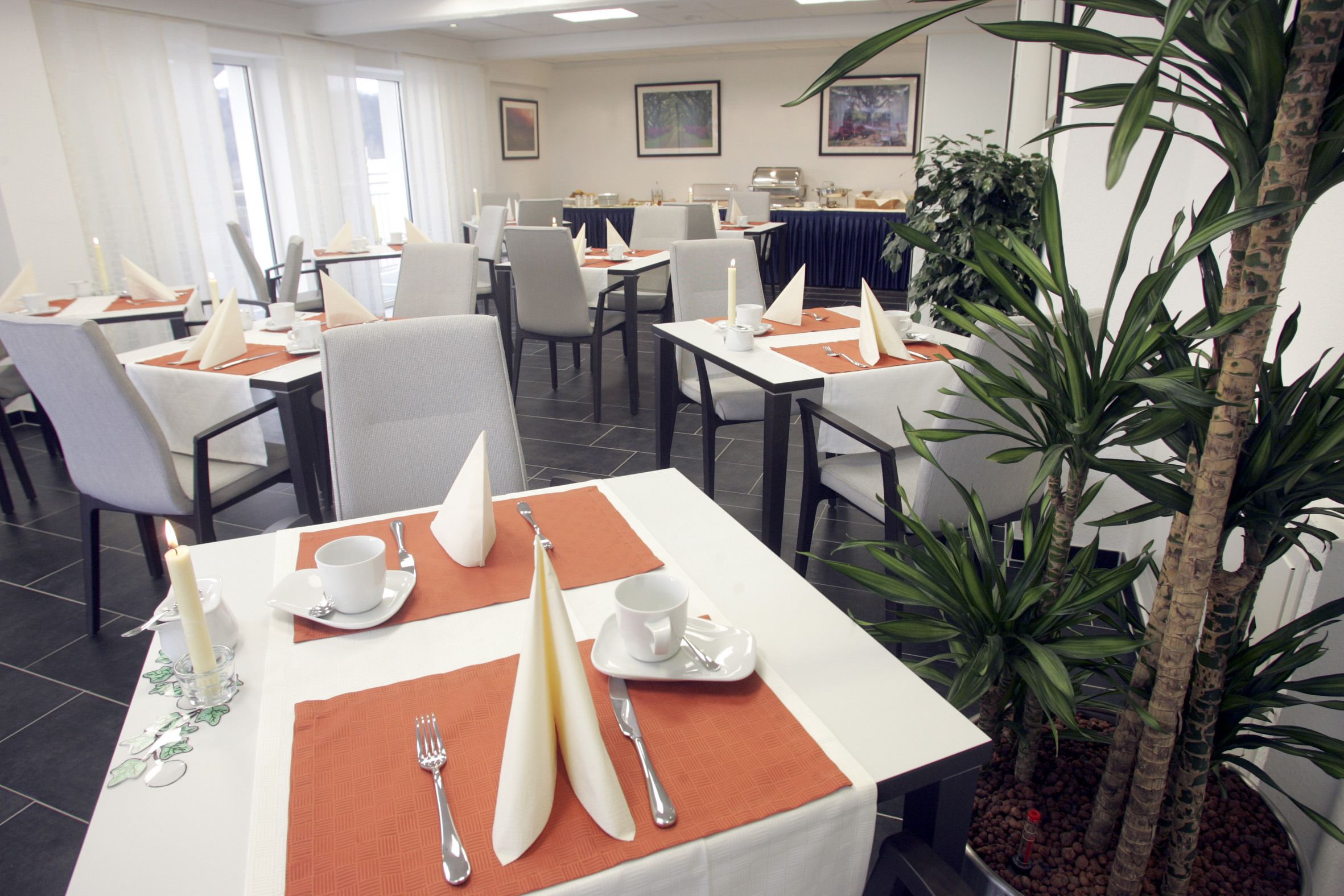 Daily buffet breakfast (EUR 11 per person)