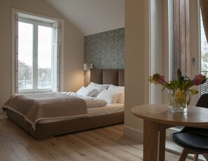 Lejlighed - 1 soveværelse - balkon | Premium-sengetøj, skrivebord, strygejern/strygebræt, gratis Wi-Fi