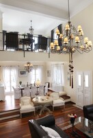 Luxury Villa, 3 Bedrooms, Smoking, Pool View | Living room | Flat-screen TV