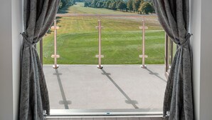 Utsikt mot golfbane