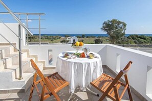 Biệt thự, 3 phòng ngủ, quang cảnh bãi biển | Ban công