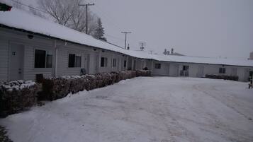 Fassade der Unterkunft