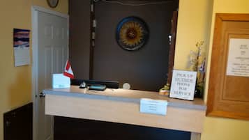 Taulell per fer l'entrada i la sortida