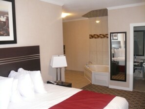 1 Schlafzimmer, hochwertige Bettwaren, Schreibtisch