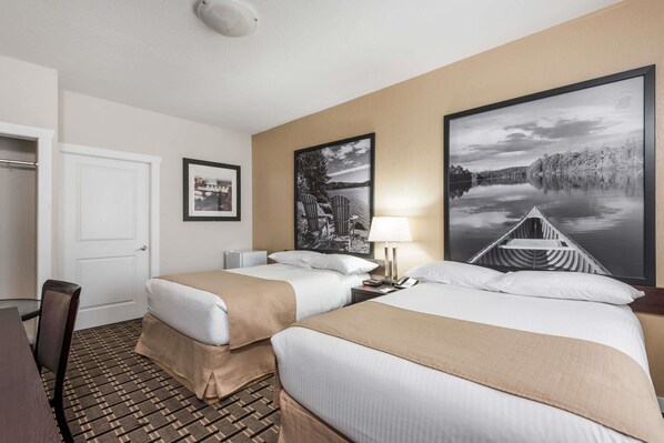 1 bedroom, premium bedding, desk, iron/ironing board