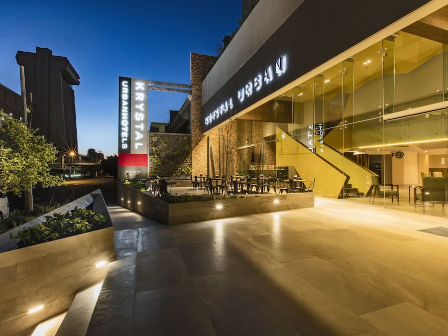 Entrada de la propiedad