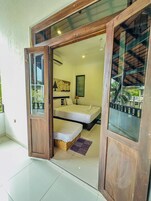 Desk, iron/ironing board, rollaway beds, free WiFi