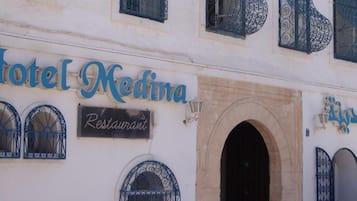 Fassade der Unterkunft