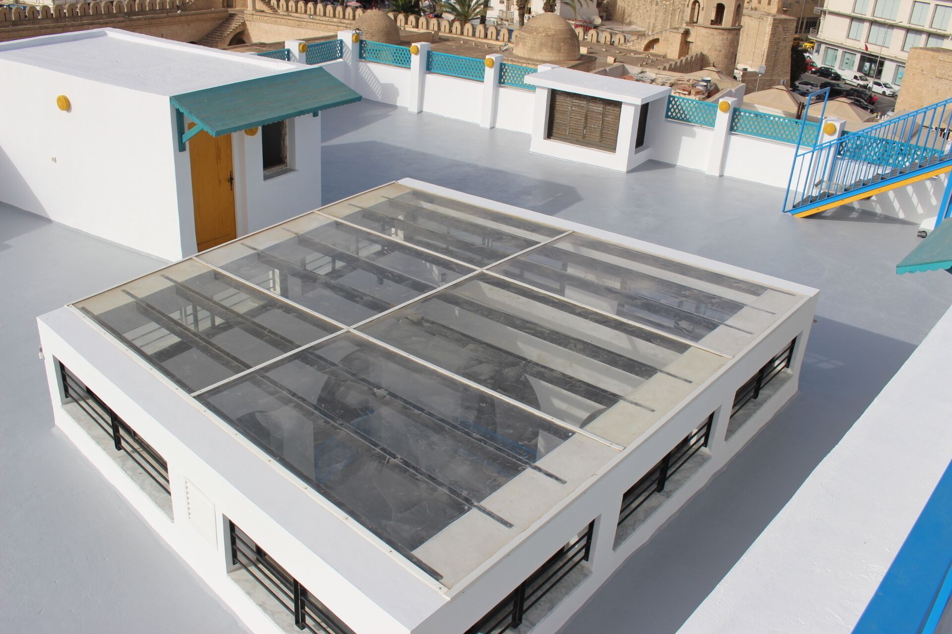 Terrasse sur le toit