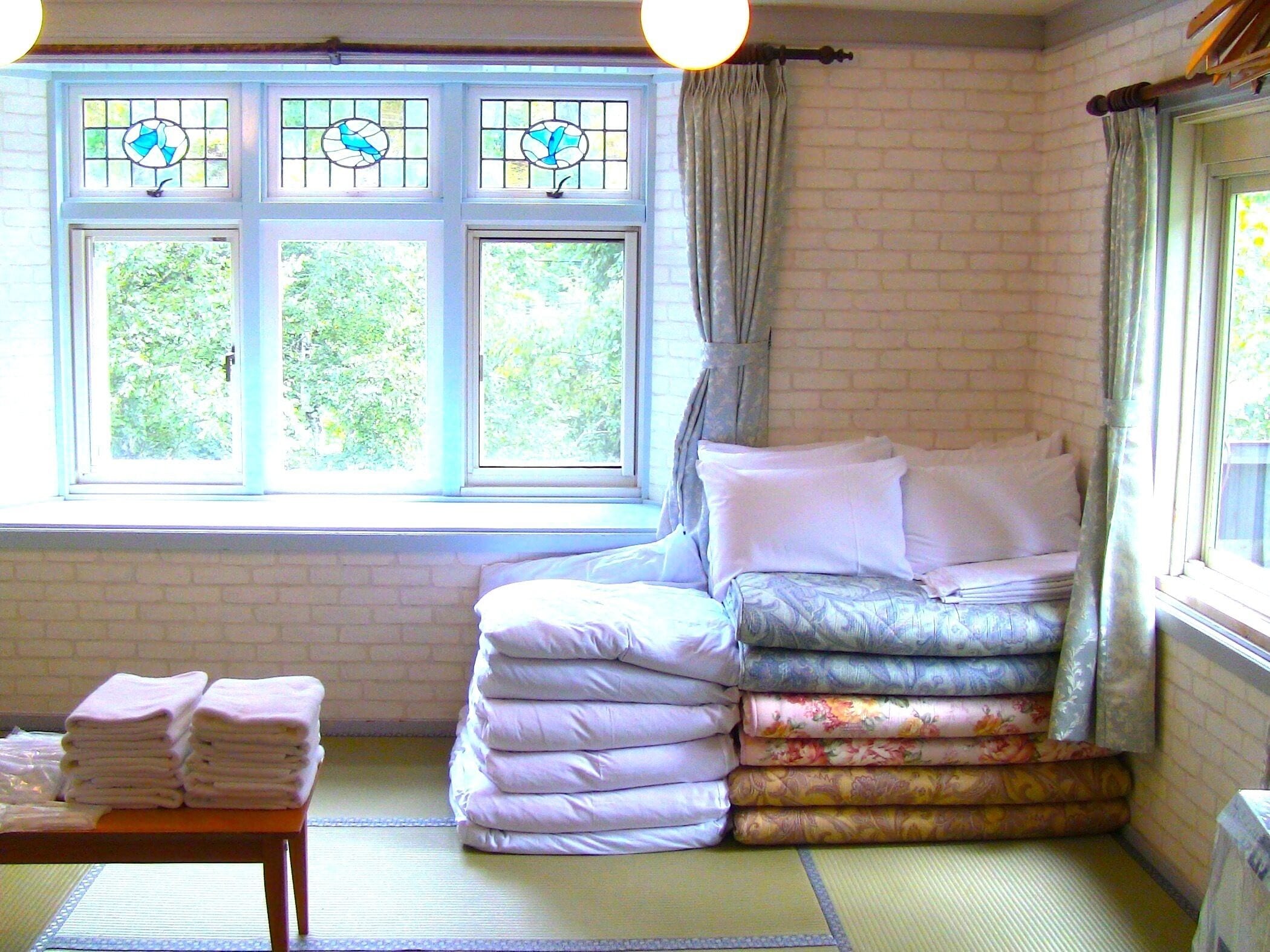 Chambre Familiale, salle de bains privée, vue montagne (Japanese Style Room)