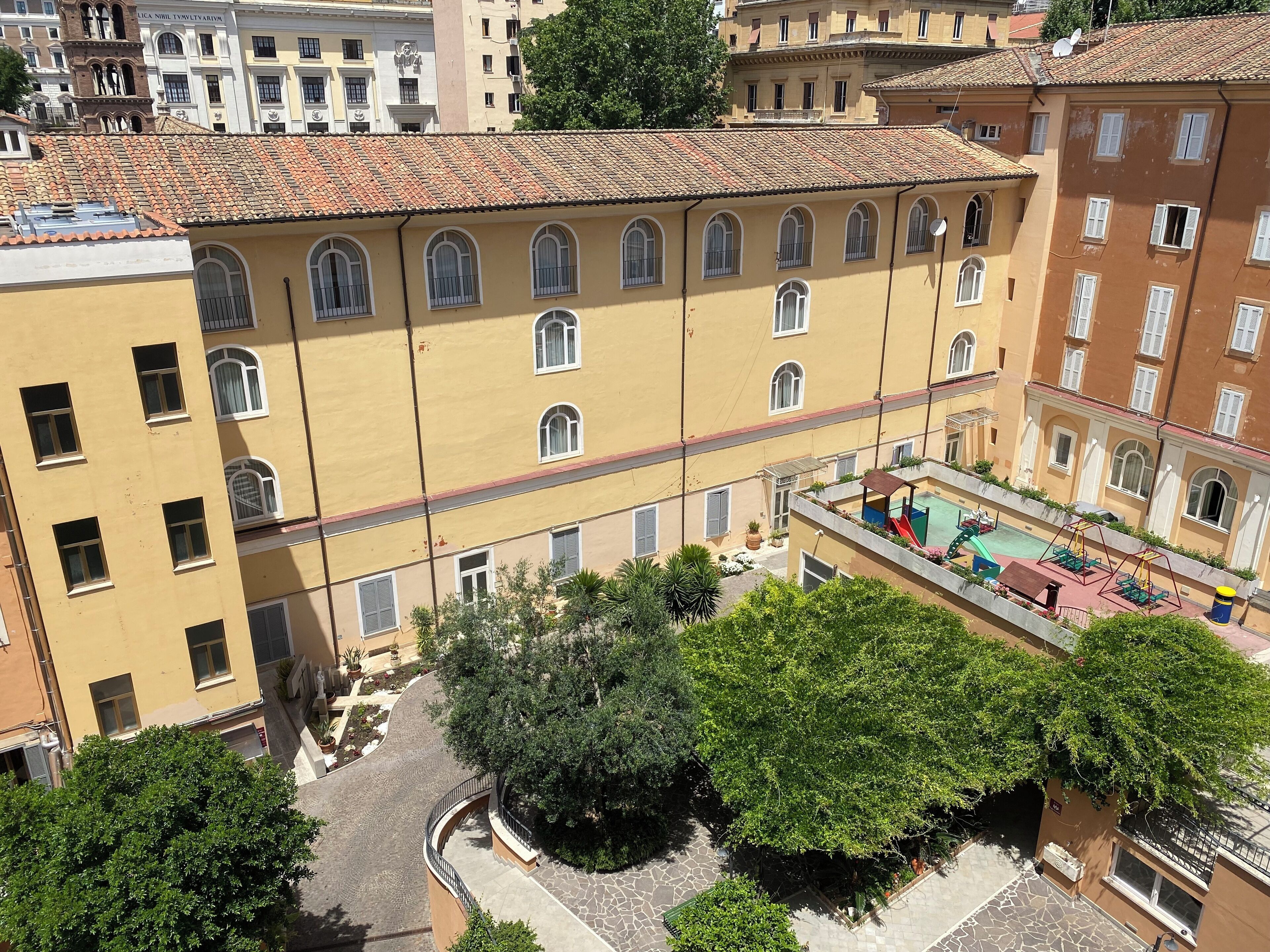 Majoituspaikan julkisivu