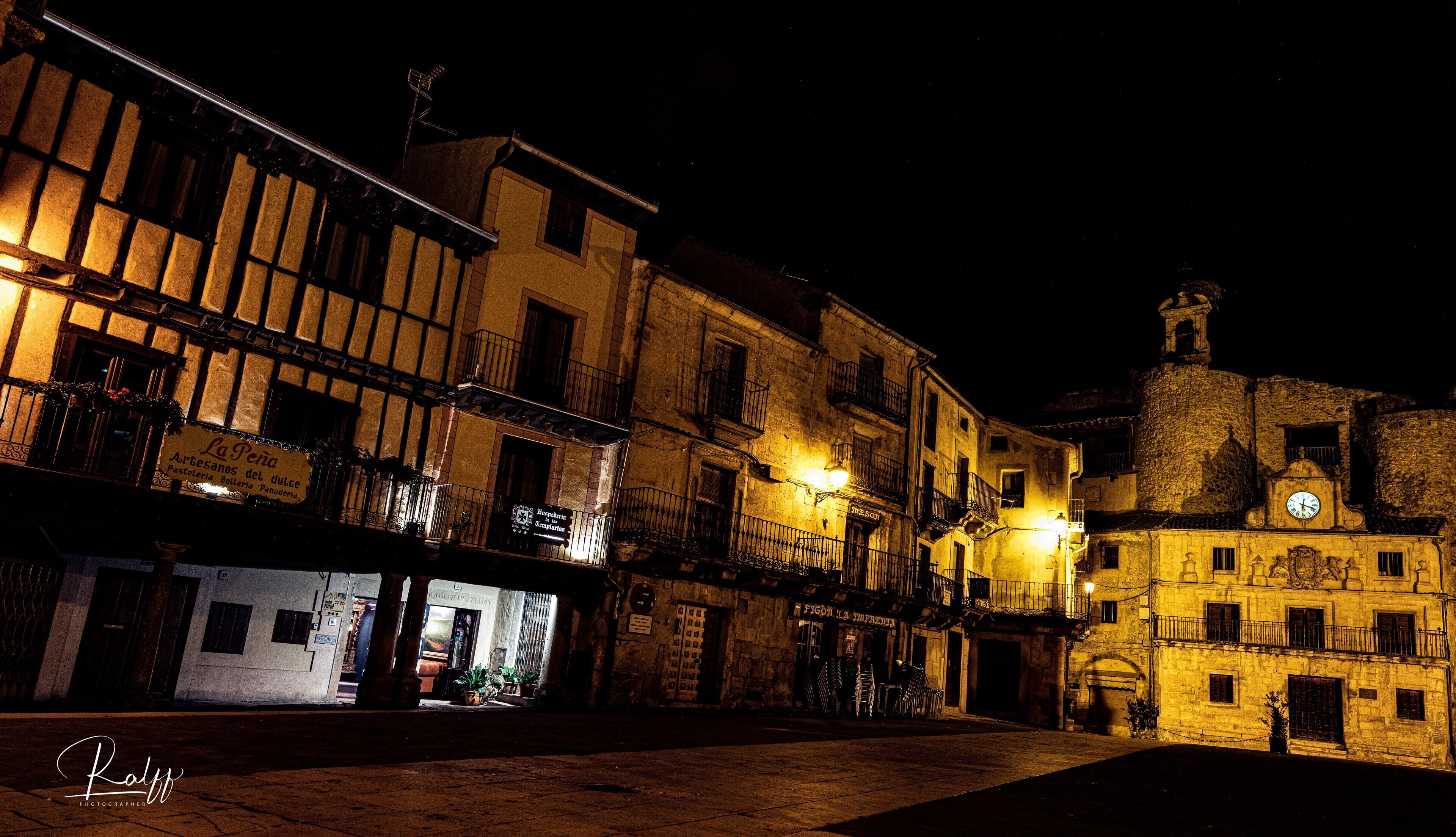 front of property – evening/night