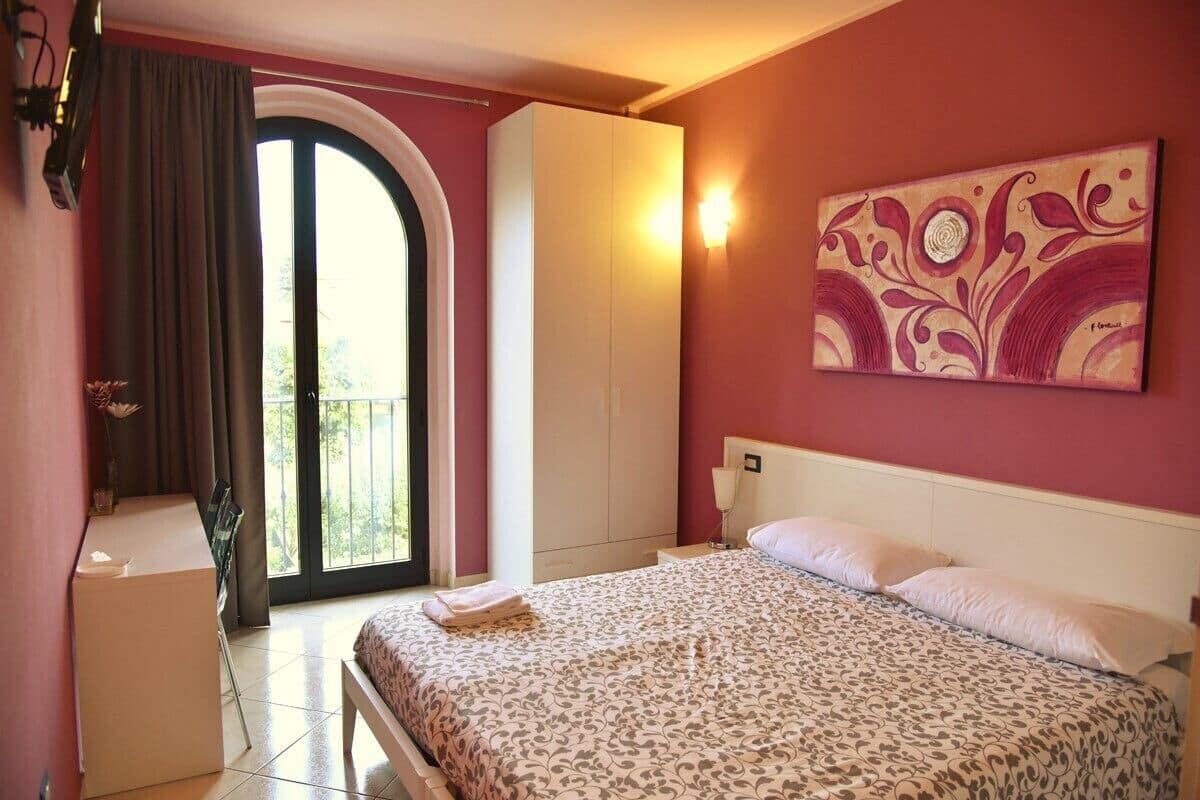 Double or Twin Room, Kitchenette, Garden View | Desk, laptop workspace, blackout curtains, soundproofing