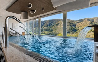 Un sauna, tratamientos corporales, tratamientos faciales, masajes