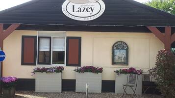 Voorkant van accommodatie